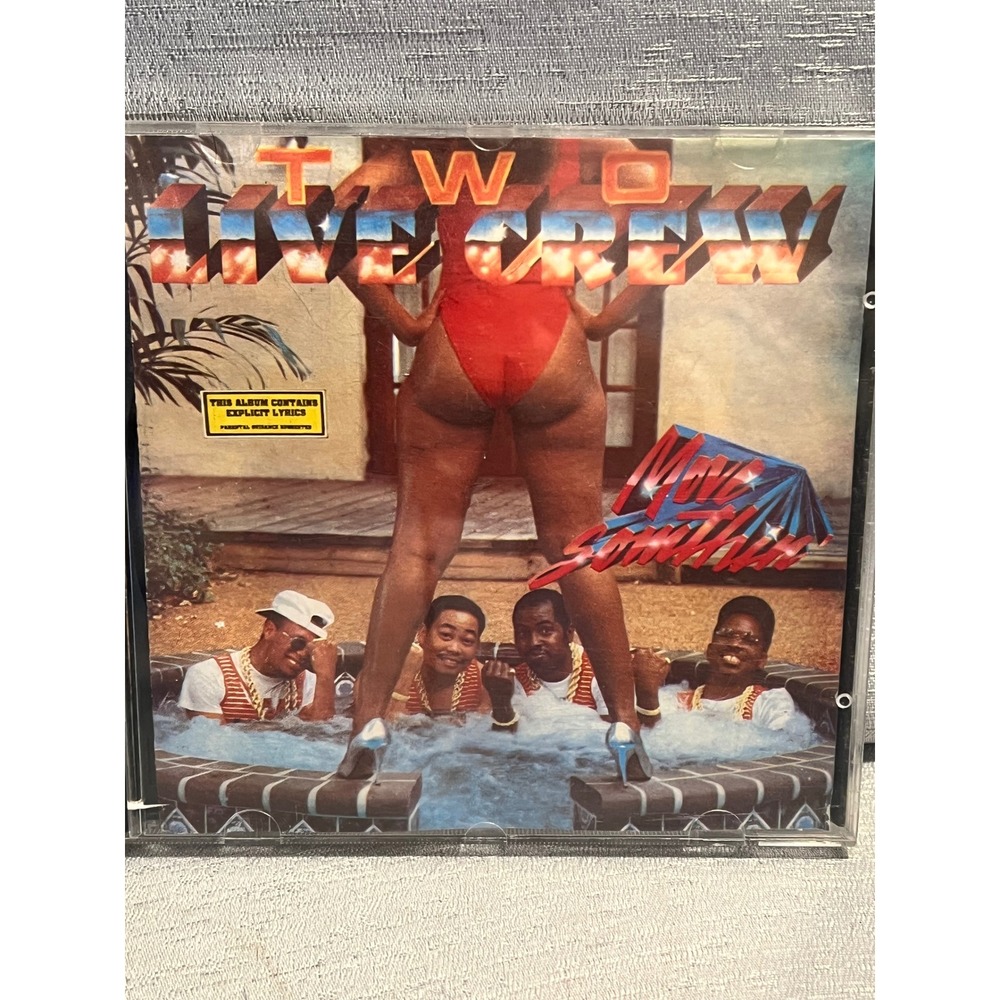2 Live Crew Move Somethin CD Luke Records Miami Bass Hip Hop CDXR 101